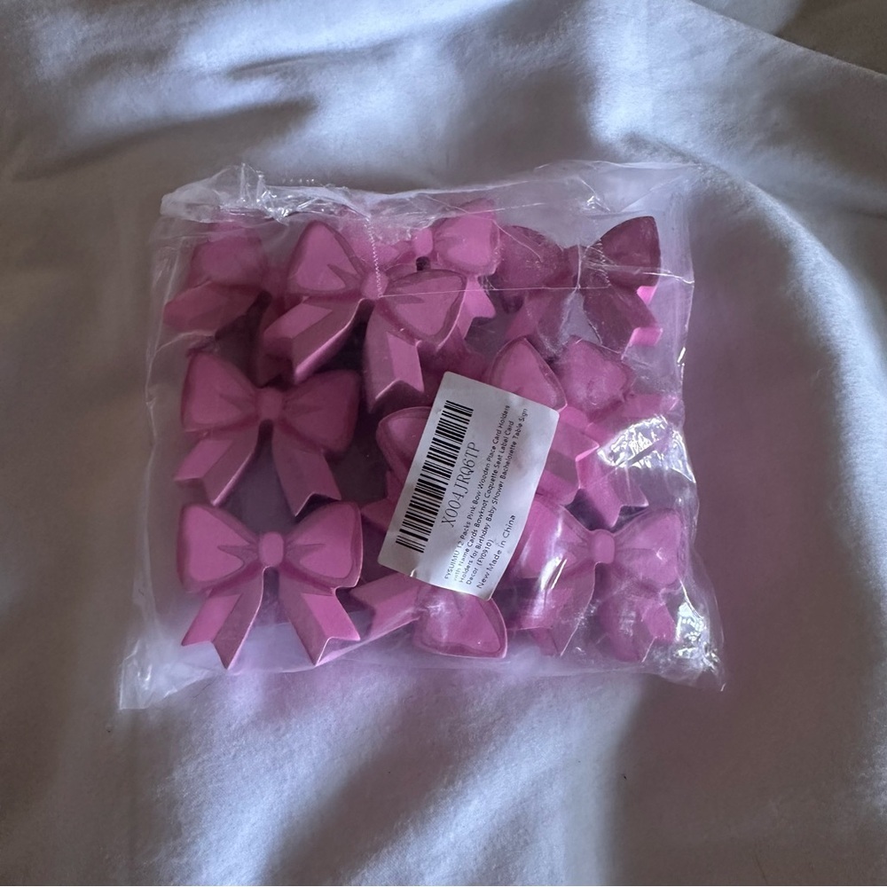 Set Of 11 Bow Name Card Holders